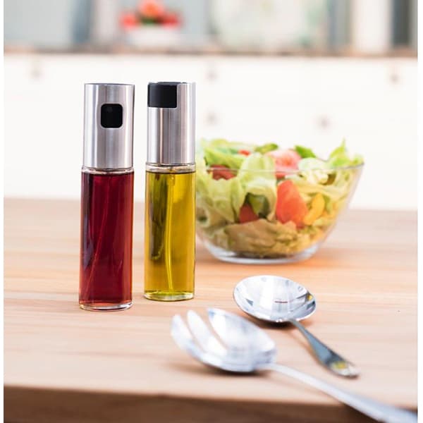 Set pulverizator ulei si otet XAVAX 111560, 2 piese, sticla, transparent-inox