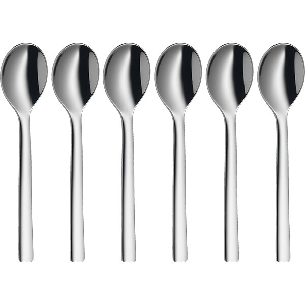 Set lingurite pentru prajituri WMF Nuova, 6 piese, otel