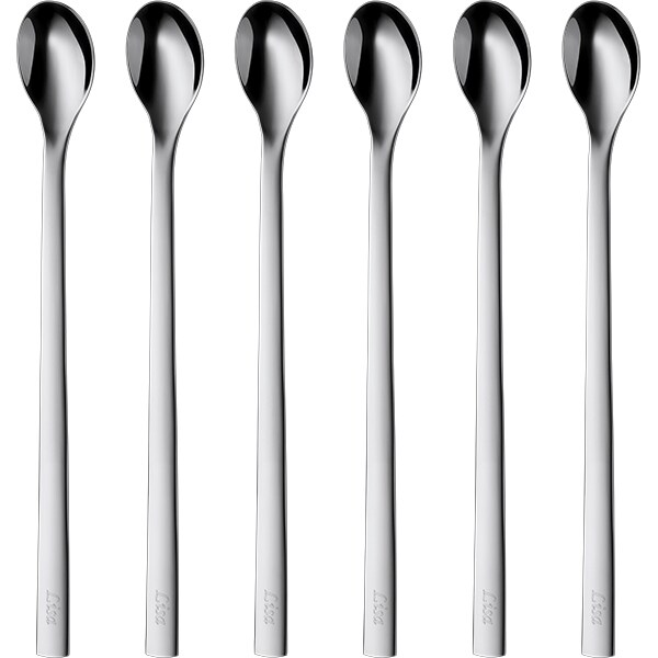 Set lingurite de cocktail WMF Nuova, 6 piese, otel