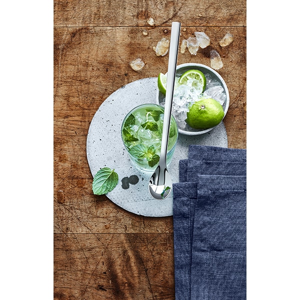 Set lingurite de cocktail WMF Nuova, 6 piese, otel