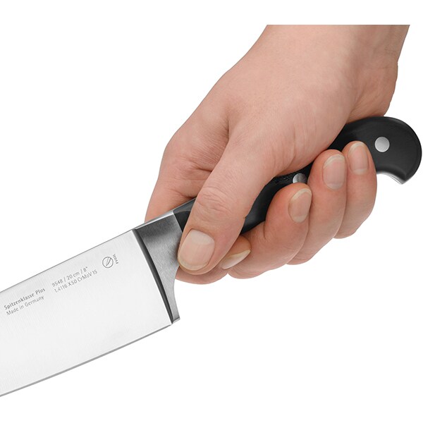 Cutitul bucatarului WMF Spitzenklasse, 20cm, negru