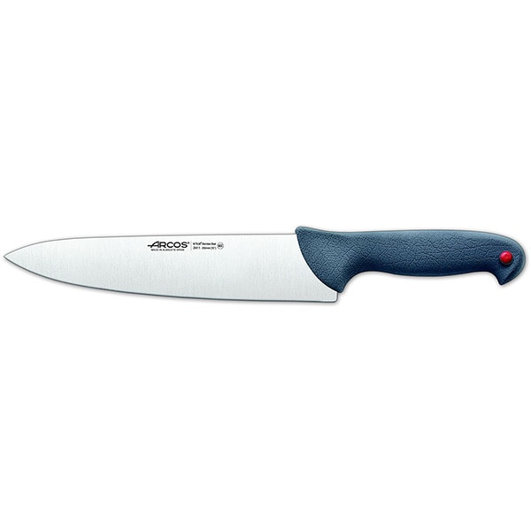 Cutitul bucatarului ARCOS Color-prof, 25cm, inox, gri