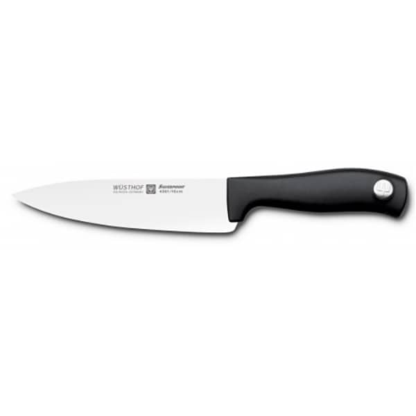 Cutit Chef WUSTHOF Silverpoint, 16cm, otel, negru