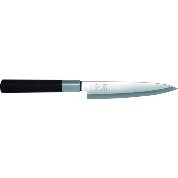 Cutit KAI Wasabi Yanagiba 6715Y, 15.5cm, inox, negru