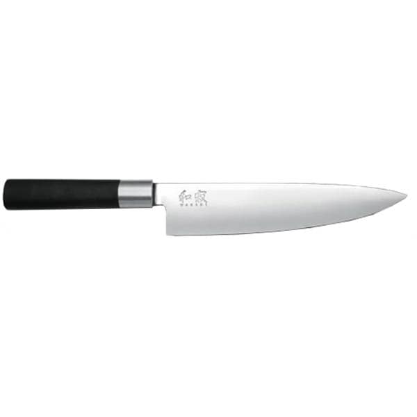 Cutit Chef KAI Wasabi 6720C, 20cm, inox, negru