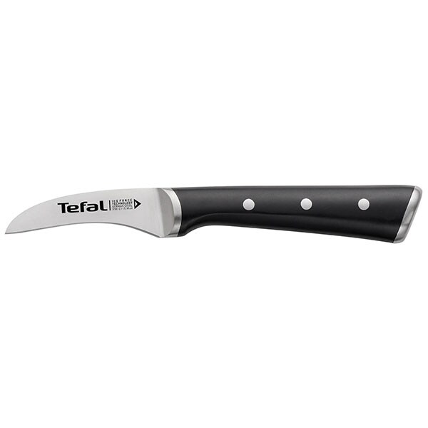 Cutit Curatare TEFAL Ingenio Ice K2321214, 7cm, inox, negru