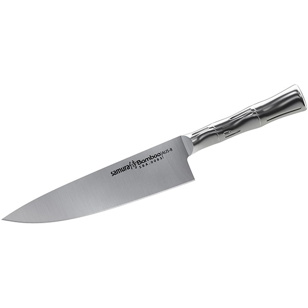 Cutit Chef SAMURA Bamboo, 20cm, otel, argintiu