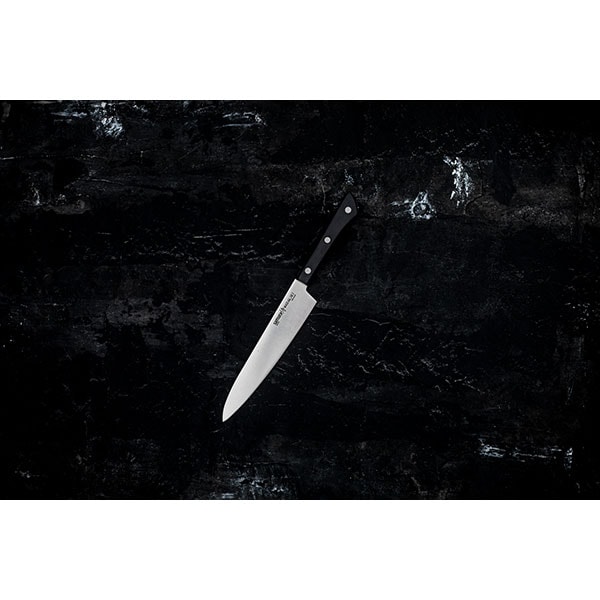 Cutit utilitar SAMURA Harakiri SHR-0023B, 15cm, otel, negru