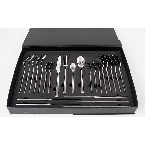 Set tacamuri ZOKURA Z1041, 24 piese, inox