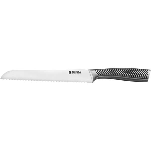 Set cutite ZOKURA Z1192, 14 piese, 9-20cm, argintiu