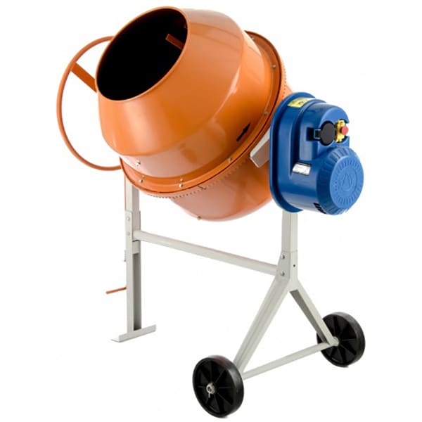 Betoniera DENZEL DCM-200, 1000W, 200l, coroana din fonta