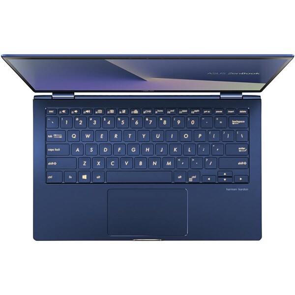 Laptop 2 in 1 ASUS ZenBook Flip 13 UX362FA-EL077T, Intel Core i5-8265U pana la 3.9GHz, 13.3" Full HD Touch, 8GB, SSD 256GB, Intel UHD Graphics 620, Windows 10 Home, Royal Blue