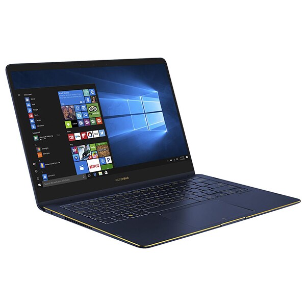 Laptop 2 in 1 ASUS ZenBook Flip UX370UA-C4228R, 13.3" Full HD Touch, Intel Core i7-8550U pana la 4.0Ghz, 16GB, SSD 256GB, Intel UHD Graphics 620, Windows 10 Home, Blue