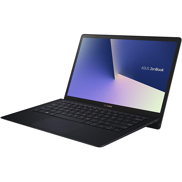 Ultrabook ASUS ZenBook UX391UA-ET018T, Intel Core i7-8550U pana la 4.0Ghz, 13.3" Full HD, 8GB, SSD 512GB, Intel UHD Graphics 620, Windows 10 Home, Deep Dive Blue