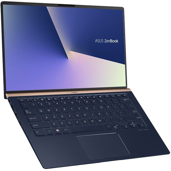 Laptop ASUS ZenBook 14 UX433FAC-A6292T, Intel Core i5-10210U pana la 4.2GHz, 14" Full HD, 8GB, SSD 512GB, Intel UHD Graphics 620, Windows 10 Home, Royal Blue
