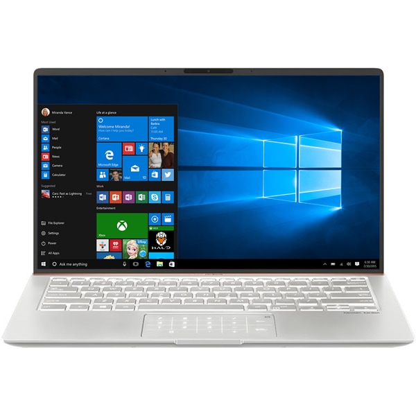 statistics Exclude Enumerate Laptop ASUS ZenBook 14 UX433FAC-A5156R, Intel Core i7-10510U pana la  4.9GHz, 14" Full HD, 16GB, SSD 512GB, Intel UHD Graphics 620, Windows 10  Pro, Icicle Silver