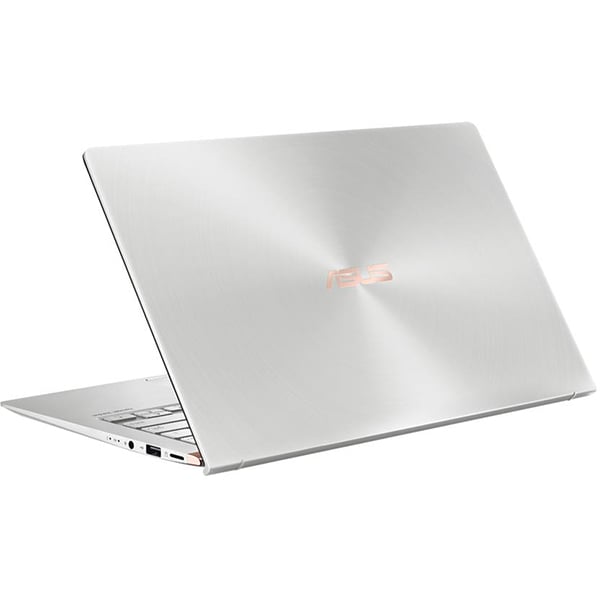 Laptop ASUS ZenBook 14 UX433FA-A5047T, Intel Core i5-8265U pana la 3.9GHz, 14" Full HD, 8GB, SSD 256GB, Intel UHD Graphics 620, Windows 10 Home, Icicle Silver Metal