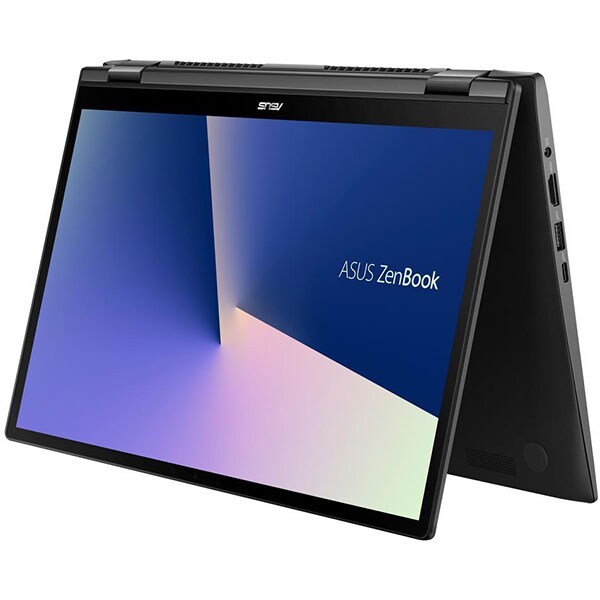 Laptop 2 in 1 ASUS ZenBook Flip 14 UX463FL-AI025R, Intel Core i7-10510U pana la 4.9GHz, 14" Full HD Touch, 16GB, SSD 1TB, NVIDIA GeForce MX250 2GB, Windows 10 Pro, gri inchis