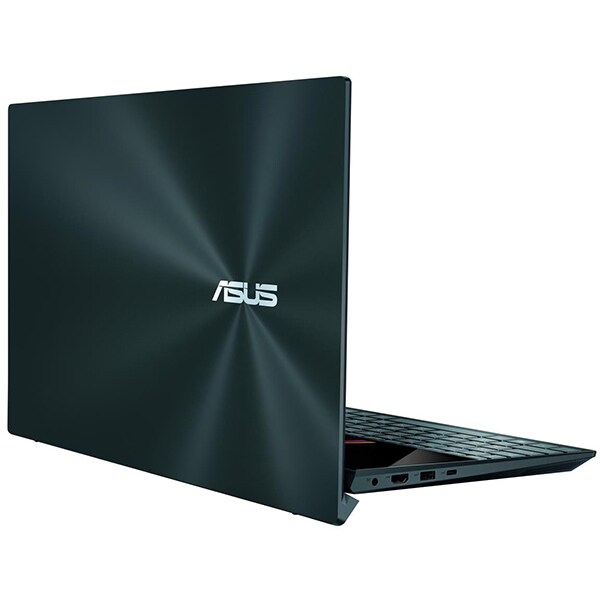 Laptop ASUS ZenBook Duo UX481FA-BM011T, Intel Core i7-10510U pana la 4.9GHz, 14" Full HD, 16GB, SSD 512GB, Intel HD Graphics 620, Windows 10 Home, Celestial Blue