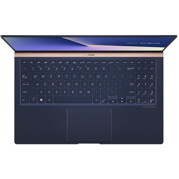 Laptop ASUS ZenBook 15 UX533FD-A8011T, Intel Core i7-8565U 4.6GHz, 15.6" Full HD, 8GB, SSD 256GB, NVIDIA GeForce GTX 1050 MAX Q 2GB, Windows 10 Home, Blue