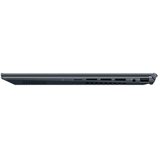 Laptop ASUS Zenbook 14X OLED UX5401EA-KU153X, Intel Core i7-1165G7 pana la 4.7GHz, 14" 4K, 16GB, SSD 1TB, Intel Iris Xe Graphics, Windows 11 Pro, Pine Grey
