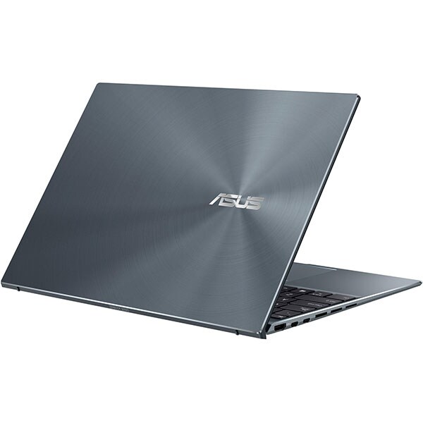 Laptop ASUS Zenbook 14X OLED UX5401EA-KU153X, Intel Core i7-1165G7 pana la 4.7GHz, 14" 4K, 16GB, SSD 1TB, Intel Iris Xe Graphics, Windows 11 Pro, Pine Grey