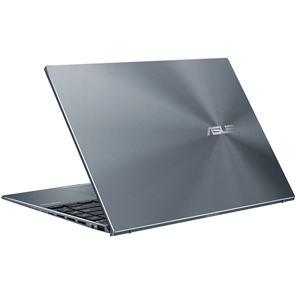 Laptop ASUS Zenbook 14X OLED UX5401EA-KU153X, Intel Core i7-1165G7 pana la 4.7GHz, 14" 4K, 16GB, SSD 1TB, Intel Iris Xe Graphics, Windows 11 Pro, Pine Grey