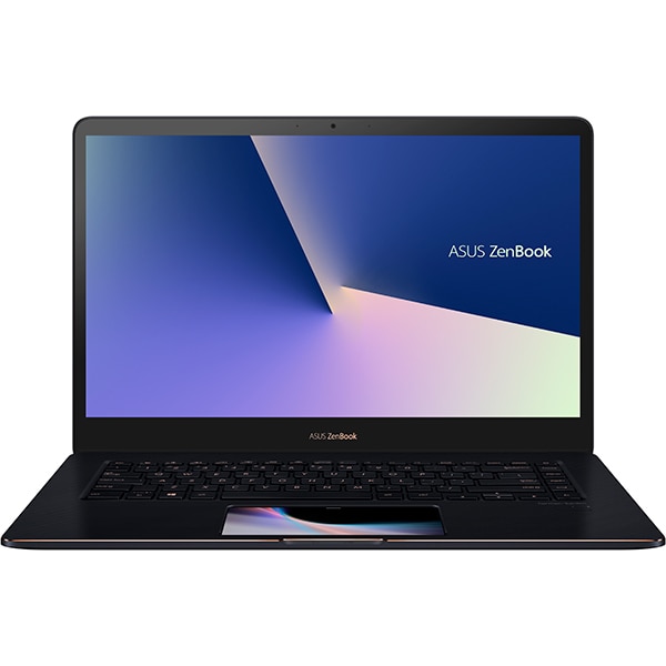 Laptop ASUS ZenBook Pro 15 UX580GE-E2056R, Intel Core i9-8950HK pana la 4.8GHz, 15.6" UHD, 16GB, SSD 512GB, NVIDIA GeForce GTX 1050 Ti 4GB, Windows 10 Pro, Deep Dive Blue