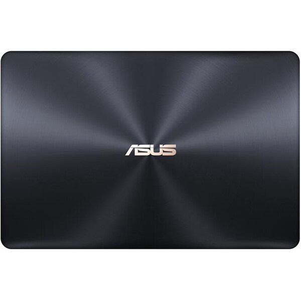 Laptop ASUS ZenBook Pro 15 UX580GE-E2056R, Intel Core i9-8950HK pana la 4.8GHz, 15.6" UHD, 16GB, SSD 512GB, NVIDIA GeForce GTX 1050 Ti 4GB, Windows 10 Pro, Deep Dive Blue