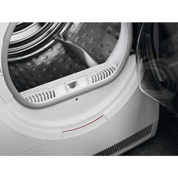 Uscator de rufe AEG T9DBC68S, 3DScan, Pompa de caldura, 8kg, 10 programe, Clasa A+++, alb