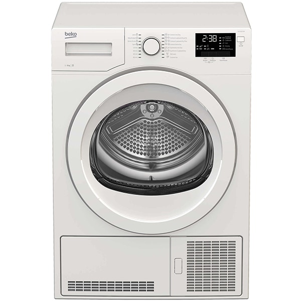 Uscator de rufe BEKO DU9133GA0, Condensare, 9kg, 16 programe, Clasa B, alb
