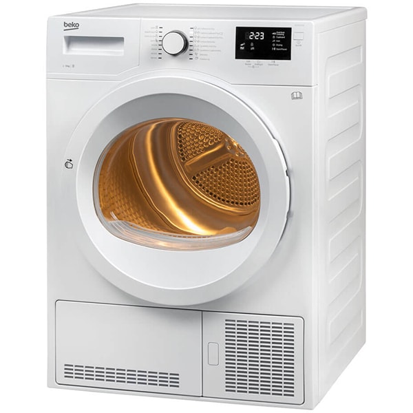 Uscator de rufe BEKO DU9133GA0, Condensare, 9kg, 16 programe, Clasa B, alb