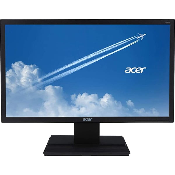 Monitor LED TN ACER V246HL, 24", Full HD, 60 Hz, negru
