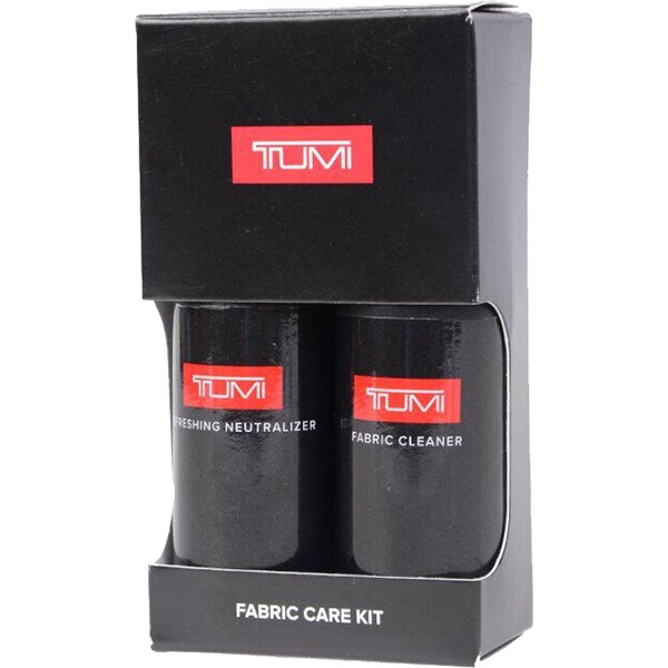 Kit intretinere tesaturi TUMI Travel Essentials: Solutie de curatare, 0.59ml + Odorizant, 59ml