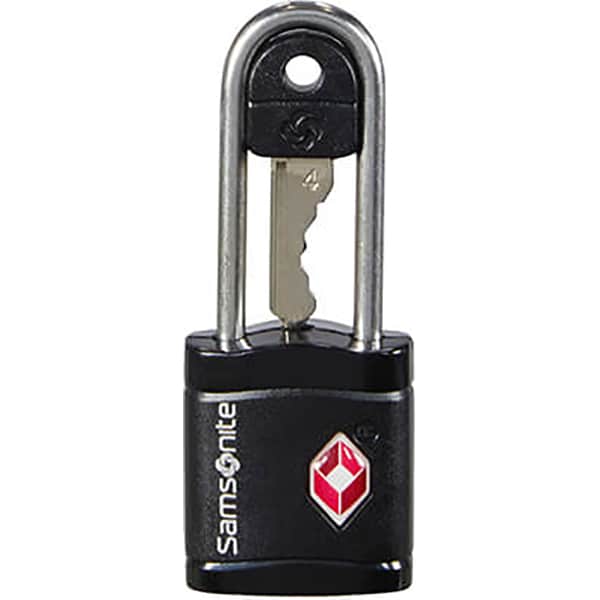 Lacat cu cheie SAMSONITE TSA, negru