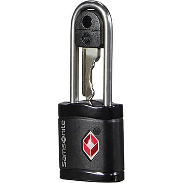 Lacat cu cheie SAMSONITE TSA, negru