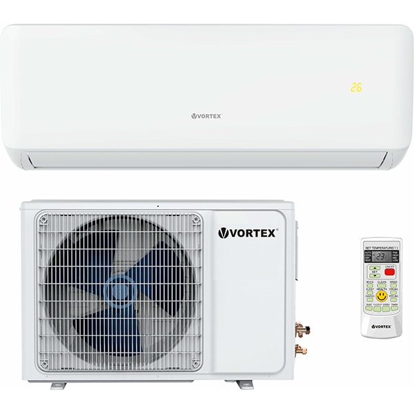 Aer conditionat VORTEX VAI1222FA, 12000 BTU, A++/A+, Functie Incalzire, Inverter, kit instalare inclus, alb