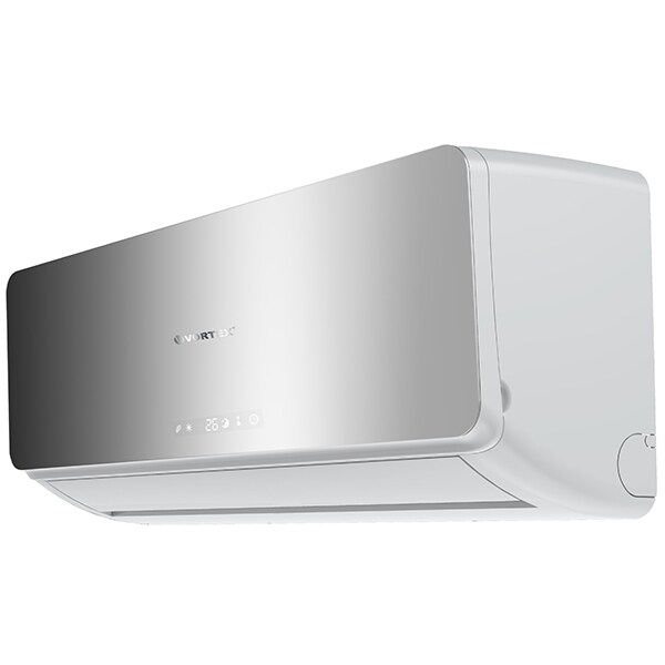 Aer conditionat VORTEX VAI1222FJMRW, 12000 BTU, A++/A+, Functie Incalzire, Inverter, Wi-Fi, kit instalare inclus, argintiu