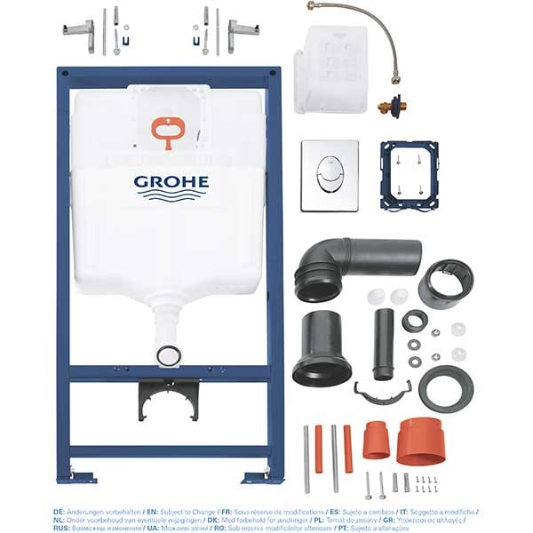 Set rezervor WC incastrat GROHE RAPID 3in1 SL 38721001, 6-9l
