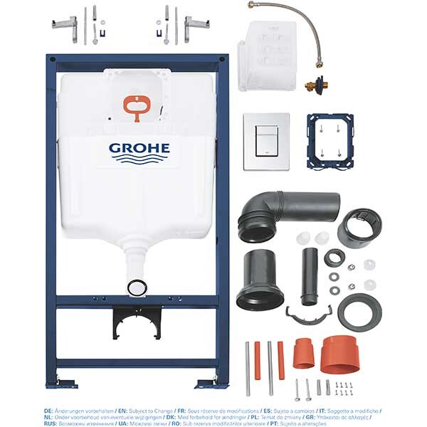 Set rezervor WC incastrat GROHE RAPID 3in1 SL 38772001, 6-9l