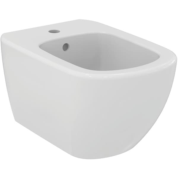 Bideu IDEAL STANDARD Tesi T355201, montaj suspendat, evacuare spate, alb