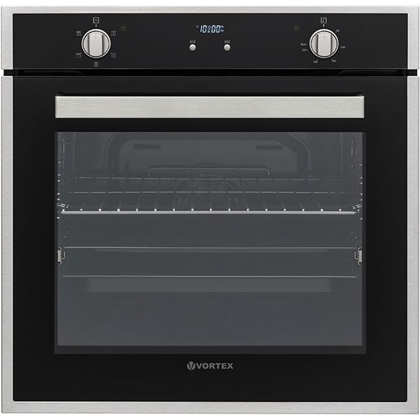 Cuptor incorporabil VORTEX VCE75DBG01V, Electric, Autocuratare catalitica, 78 l, Clasa A, negru