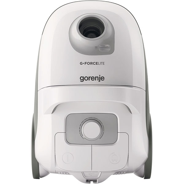 Aspirator cu sac GORENJE G Force Lite VCEA21GLW, 3l, 700W, 65dB, alb-gri inchis 