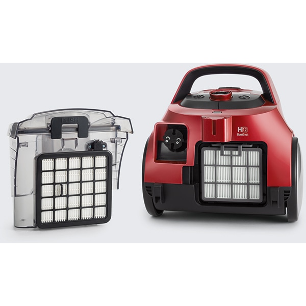 Aspirator fara sac BEKO VCO42701AR, 1.8l, 750W, 75dB, rosu-negru 