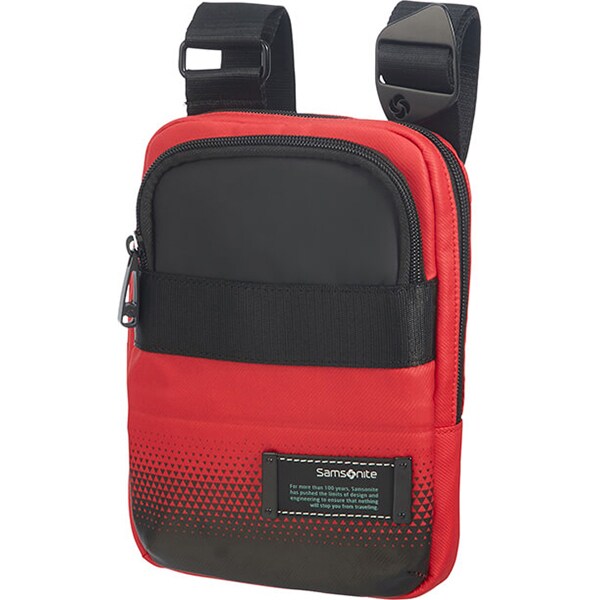 Geanta de umar SAMSONITE CityVibe 2.0 Crossover S 8", rosu-negru