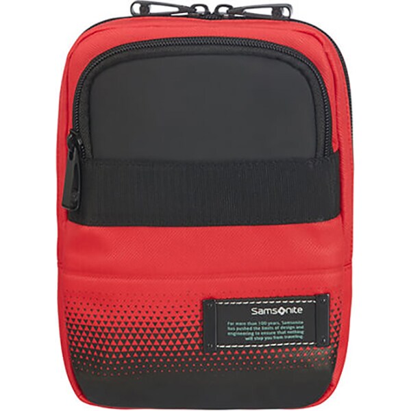 Geanta de umar SAMSONITE CityVibe 2.0 Crossover S 8", rosu-negru