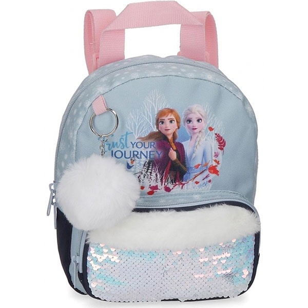 Ghiozdan gradinita DISNEY Frozen Trust Your Journey 25420.61, albastru