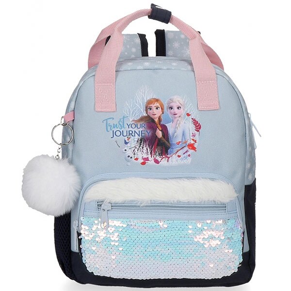 Ghiozdan gradinita DISNEY Frozen Trust Your Journey 25421.61, albastru