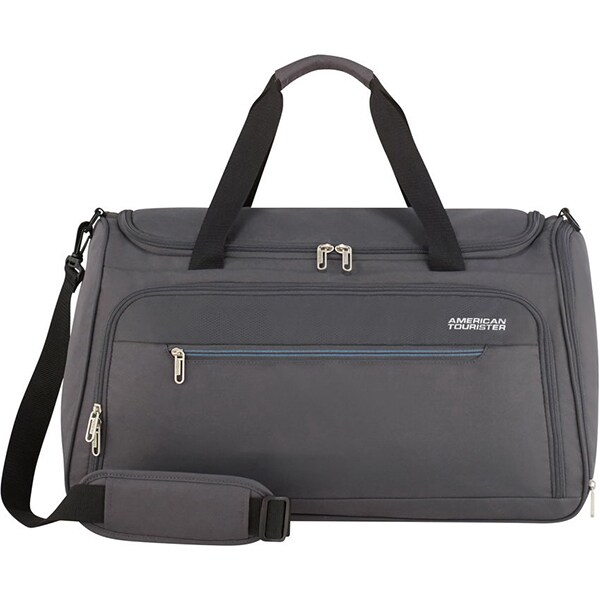 Geanta de voiaj AMERICAN TOURISTER Heat Wave, 55 cm, gri