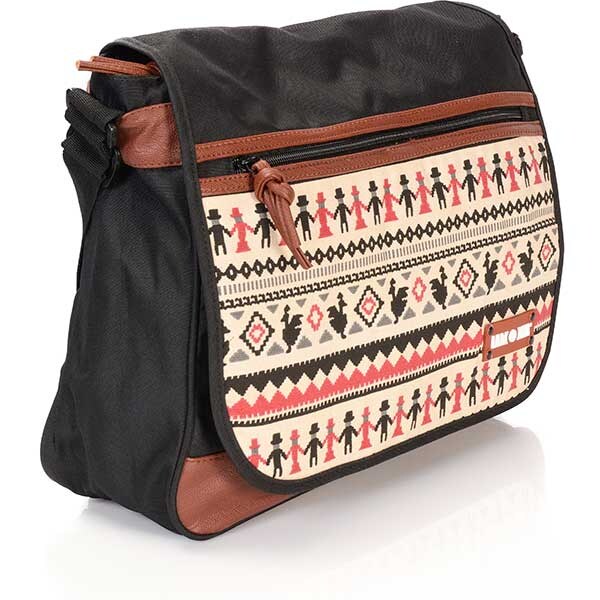 Geanta messenger LAMONZA Maya, multicolor